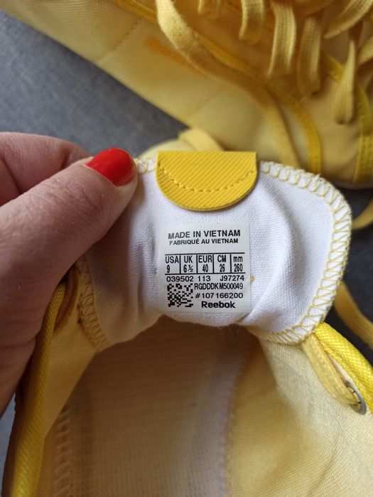 Buty Reebok rozmiar 40