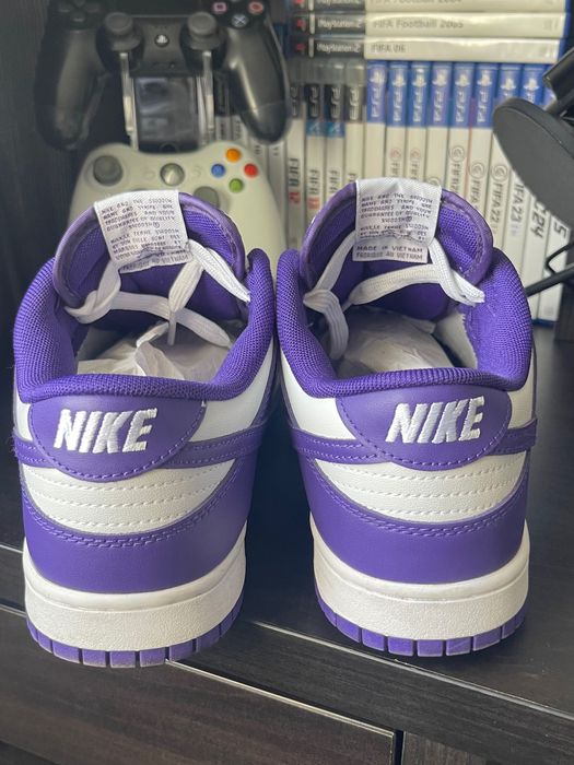 Nike Dunk Low Roxas – Usadas 1 Vez – Estado Impecável