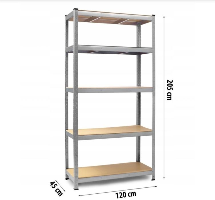 205×120×45  3в1     Стелаж металевий