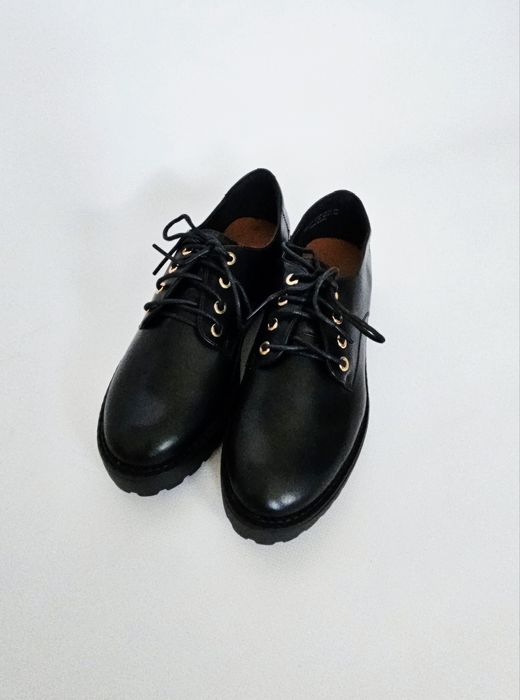 Nowe czarne buty oxfordy Dream Pairs 40