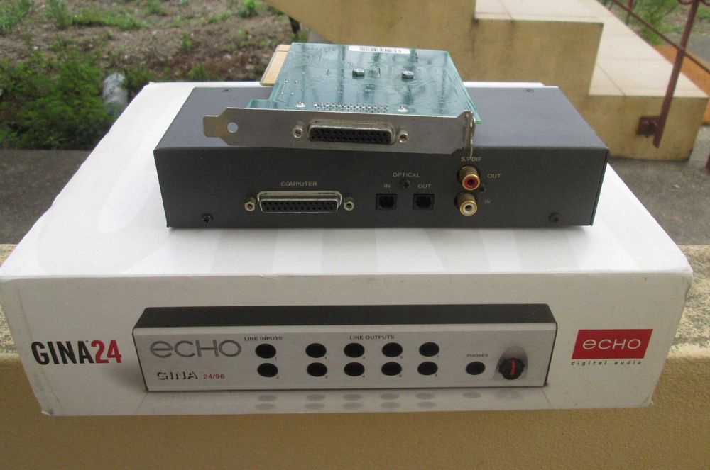 Echo Gina 24/96 Audio Interface64409452034305122