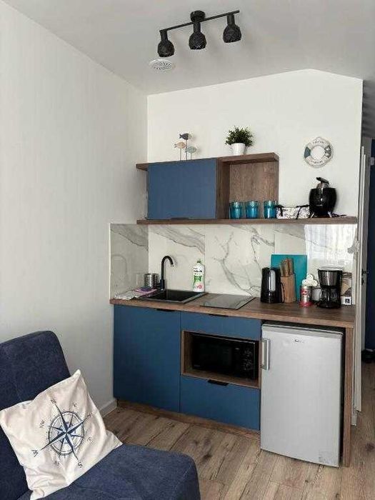 Blue Apartment B, Dębina |400 m od morza|  taras na dachu