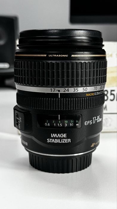 Obiektyw Canon EF-S 17–85mm f/4–5.6 IS USM – stan NOWY