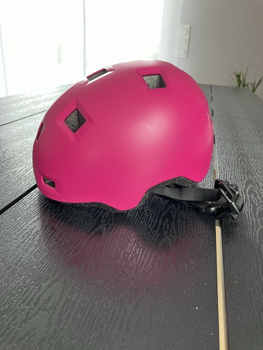 Kask dzieciecy rozowy OXELO XS