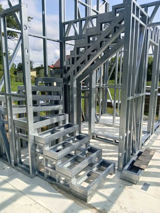 Domek CAŁOROCZNY 46,99m2 EKONEST35 na konstrukcji STALOWEJ LGS