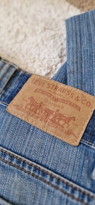 Levi’s 503 | jeansy proste 26x32 | klasyczny niebieski denim