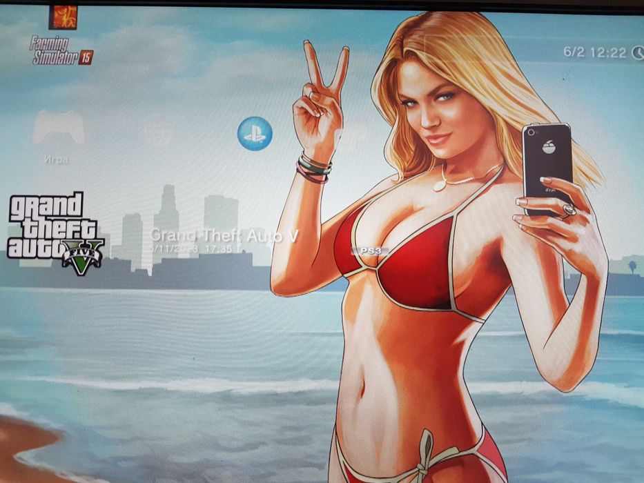 Приставка SonyPlayStation3Slim500Gb PS3GTA5MortalKombatMinecraft50ігор