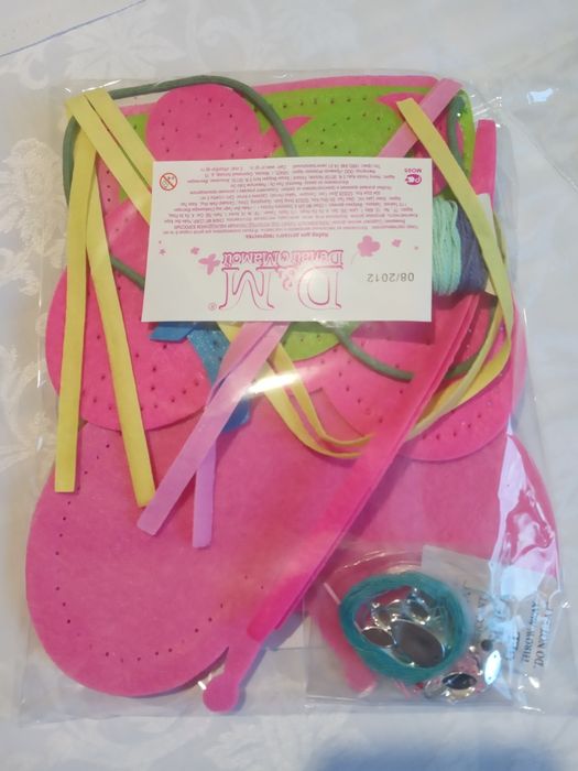 Набір для творчості, фетр, шиття з фетру, поробки