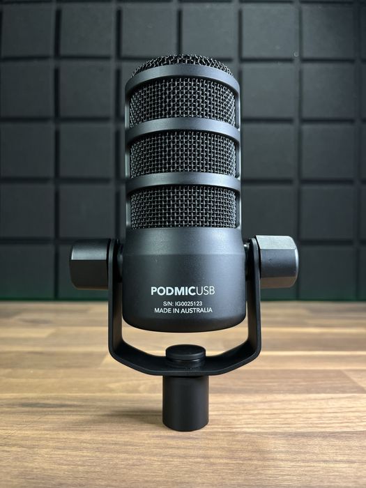 Rode PodMic USB (Доставимо кур’єром — БЕЗКОШТОВНО!)