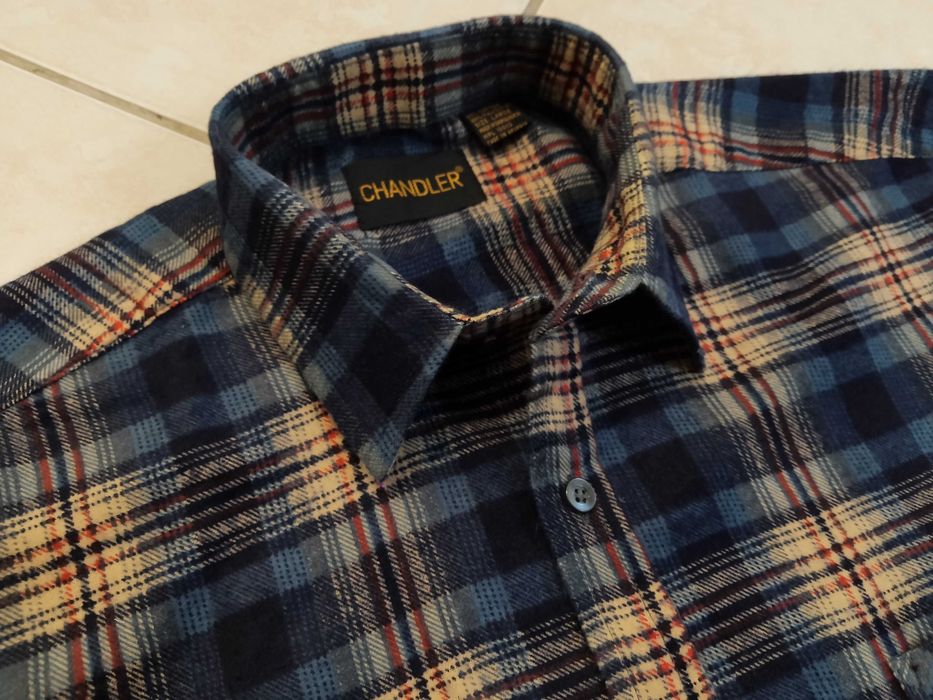CHANDLER USA - NOWA! Koszula Męska Flanelowa rozmiar XL
