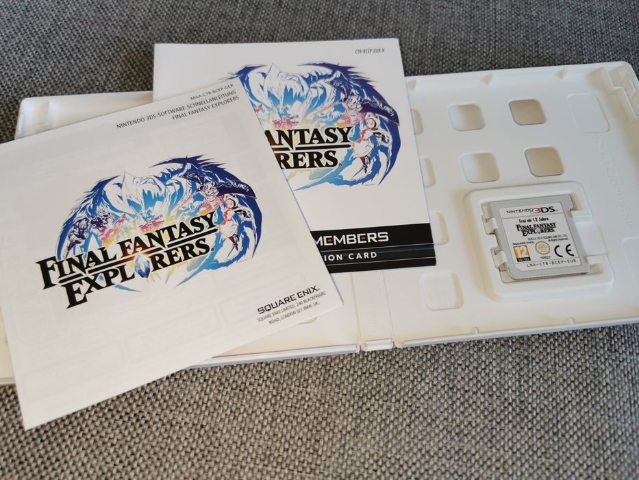 Final Fantasy Explorers 3DS Nintendo gra ANG (komplet BDB) sklep Ursus