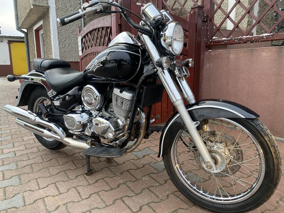 Daelim daystar 125 wtrysk , niski przebieg ( rebel, aquila , shadow )