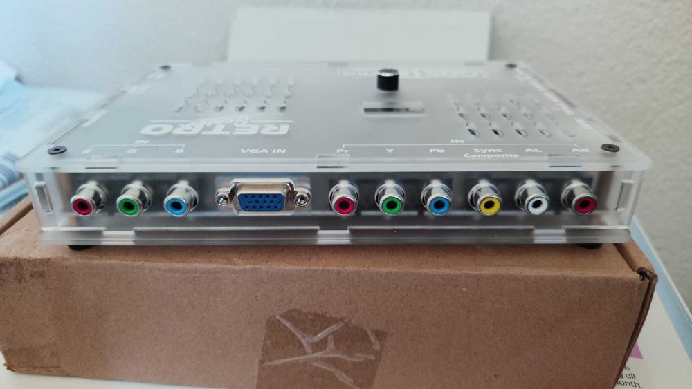 RetroScaler GBSC PRO WiFi HDMI 1080p | Upscaler SCART / VGA / RGBS | Novo