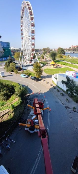 Fimy , oświetlenie ,klipy, podnośniki koszowe 20m 30m 35 m