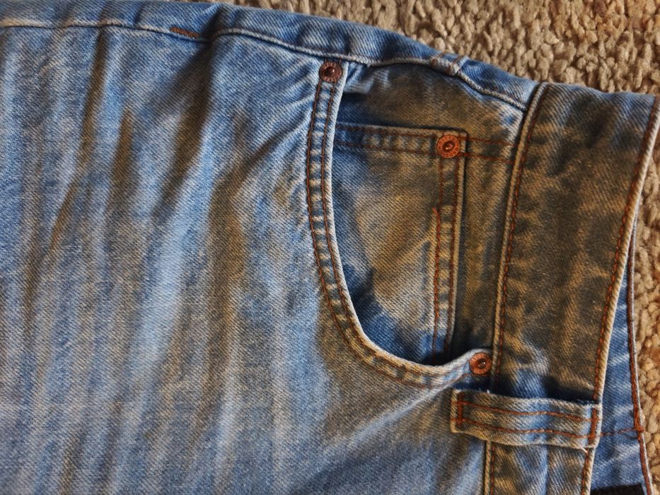 Nowe szerokie proste jeansy 28/34 ASOS