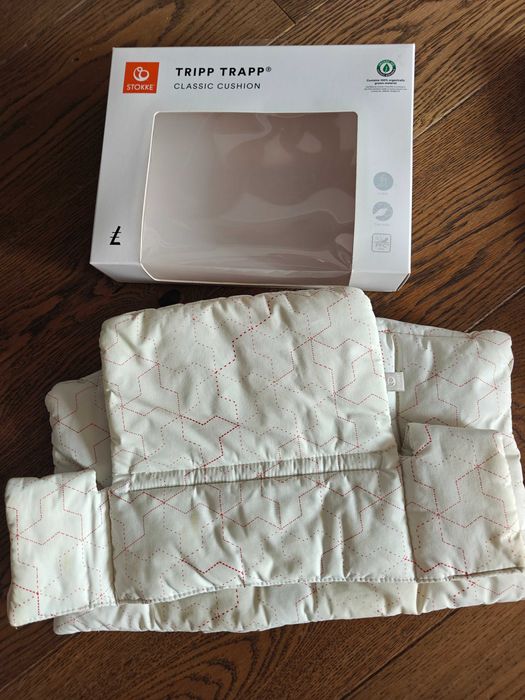 REZERWACJA! Stokke Tripp Trapp Baby Set + Tacka Tray Storm Grey | Oryginał