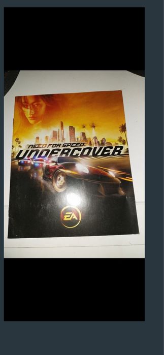 Manual jogo Ps3 Need for Speed Undercover