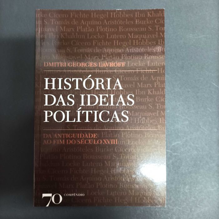 História das Ideias Políticas  Dimitri Georges Lavroff