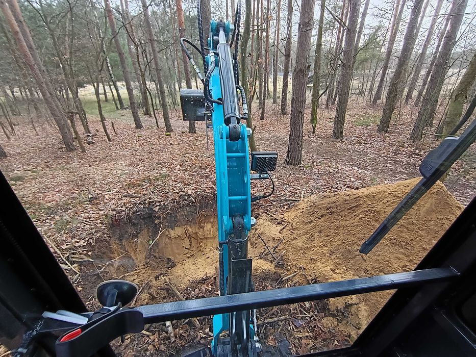 Usługi mini koparką