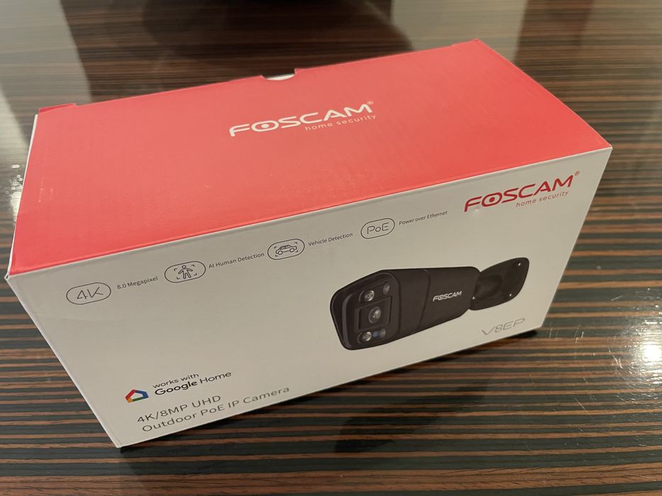 Camera Video Vigilancia 4k 8 Megapixel - Alta Qualidade