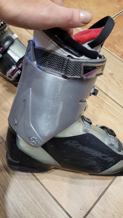 buty narciarskie nordica srebrne 305 mm buty na narty