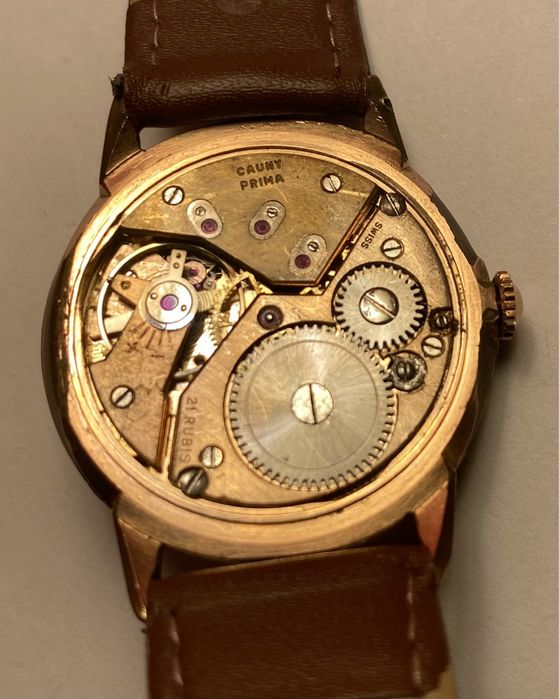 Cauny Calendário mecânico antigo