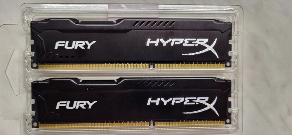 Оперативная память HyperX DDR3-1600 8192MB PC3-12800 (2x4096) FURY