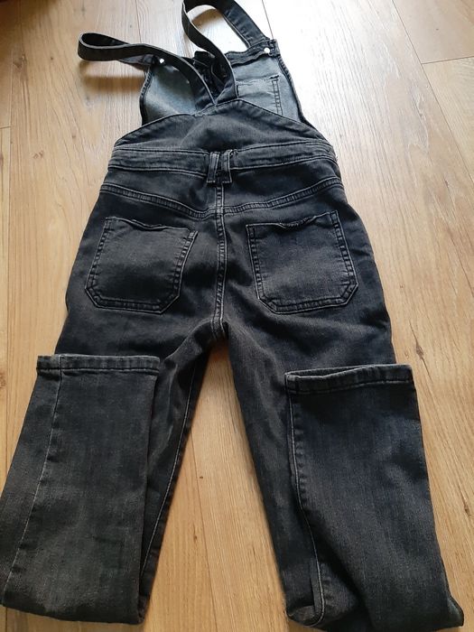 Zara jeansowe ogrodniczki 9lat-134cm