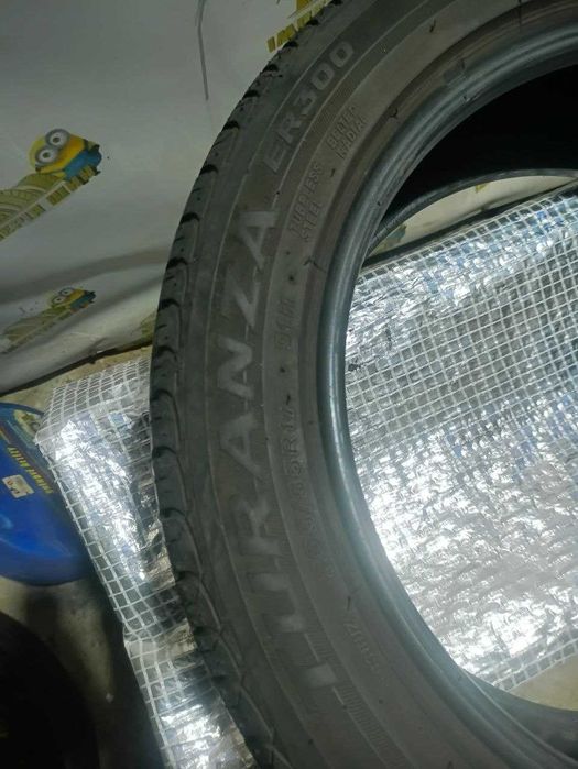 Шина Bridgestone 205/55R17. 1шт. Літо Розпаровка (0740)