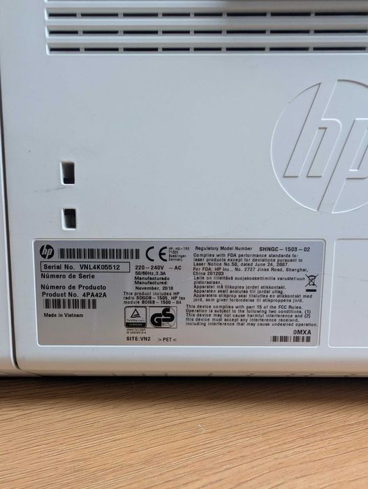 HP LaserJet Pro M227fdn | TONER 90% | BĘBEN 100% | Duplex | LAN | ADF
