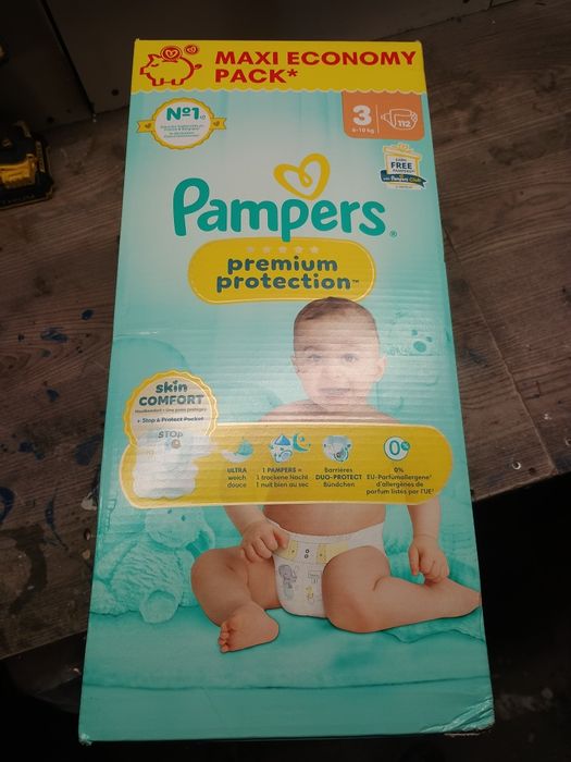 Pampers premium protection 112 sztuk rozmiar 3