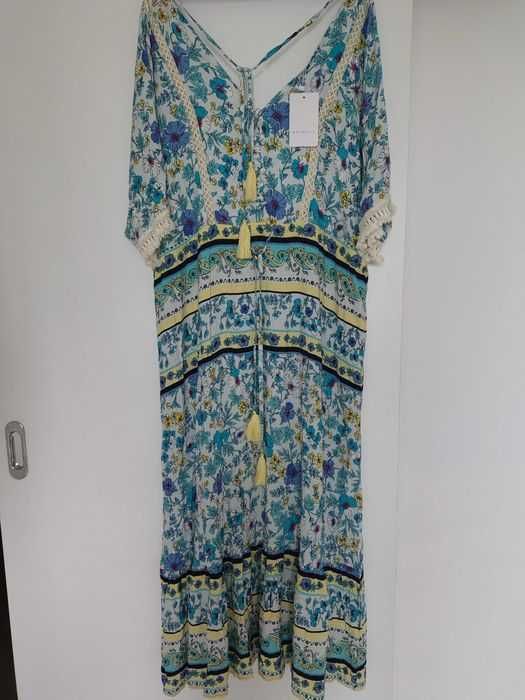 Sukienka  NOWA w stylu boho  rozm. L-XL