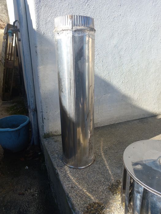 Tubos inox com ventilação