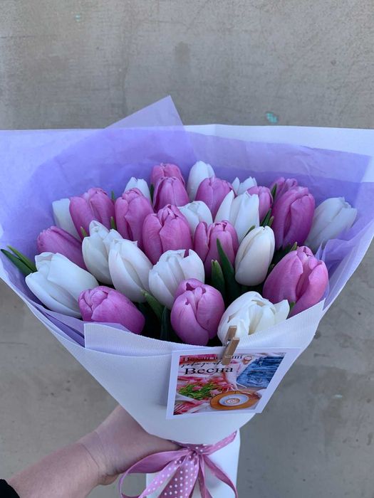 Тюльпан власноруч вирощений