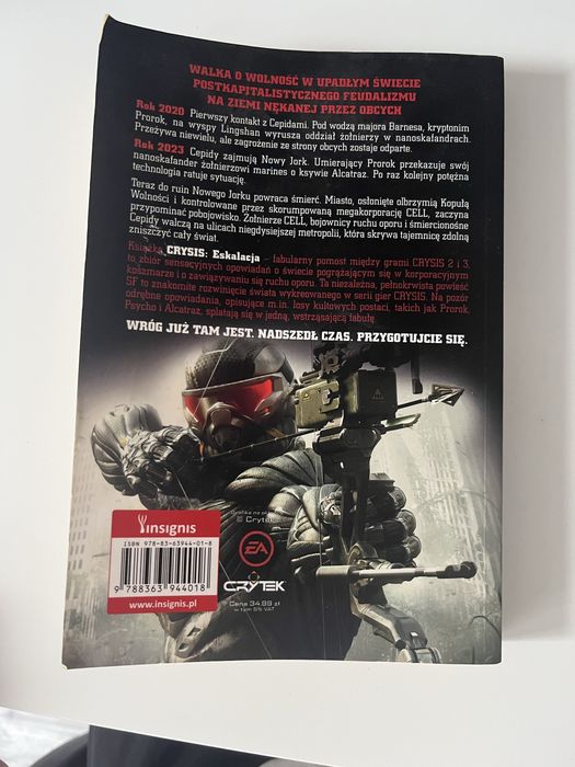 Książka Crysis eskalacja