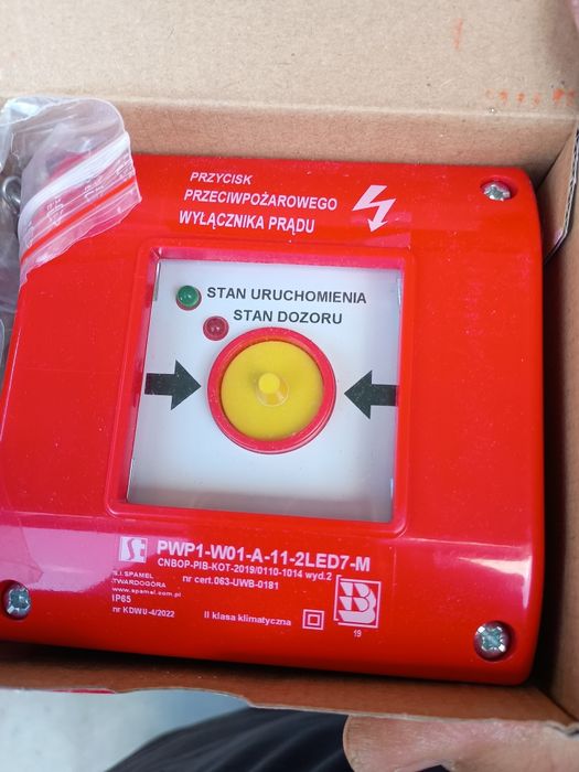 Przycisk Przeciwpożarowy PWP -1