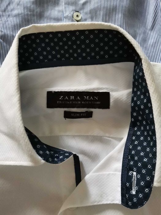 Pack camisas homem Zara tam S cintadas