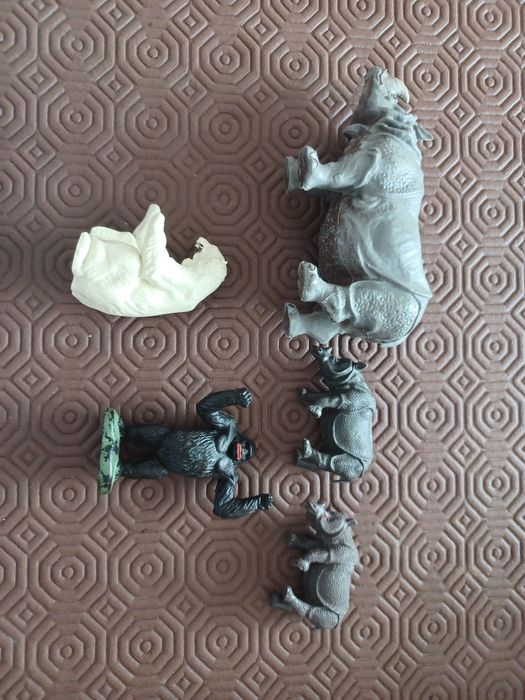 Conjunto bonecos britains zoo