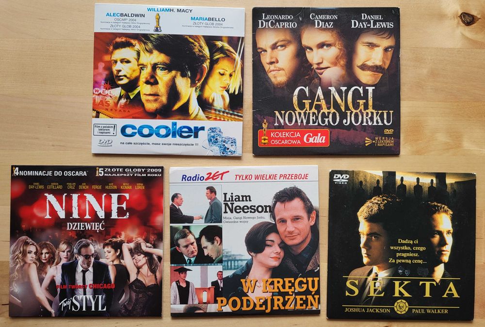 Filmy DVD z gazet