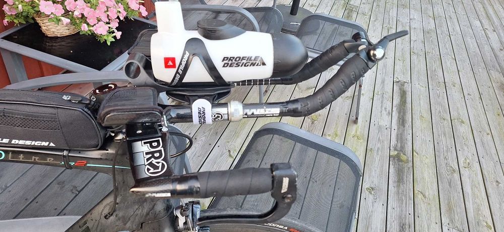 Kierownica czasowa kokpit TT  triathlon Pro Missile Carbon