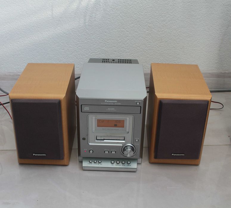 Музыкальний центр Panasonic SA PM07  Wood Cabinet