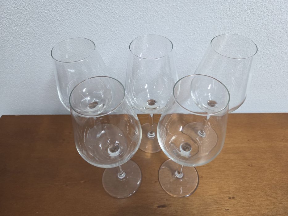 Conjunto de 5 copos de vinho IKEA