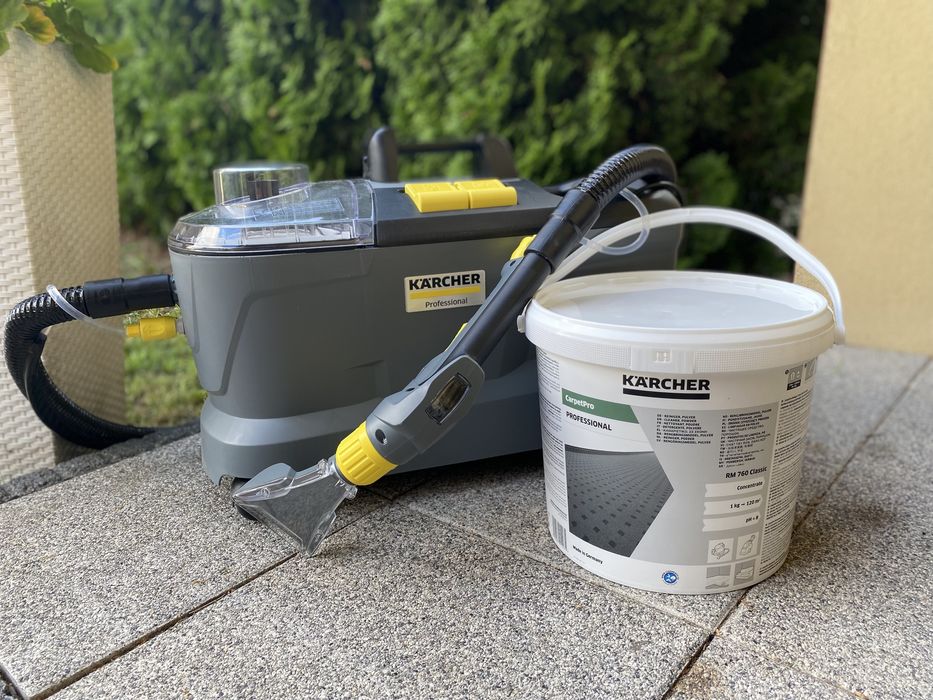 Wynajem odkurzacza piorącego Karcher Puzzi 10/1