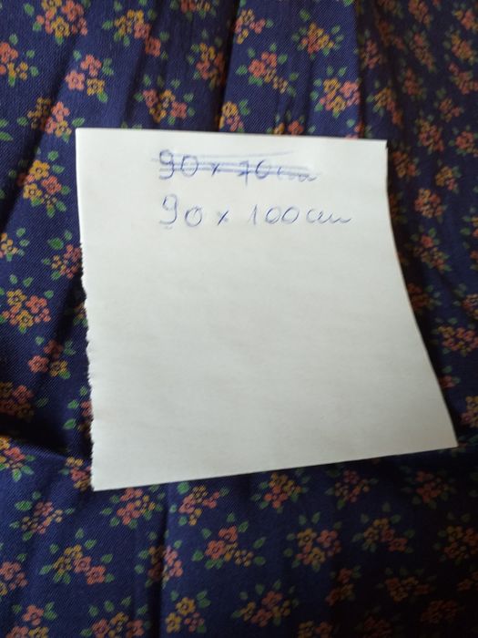 Kupon  cienkiej tkaniny