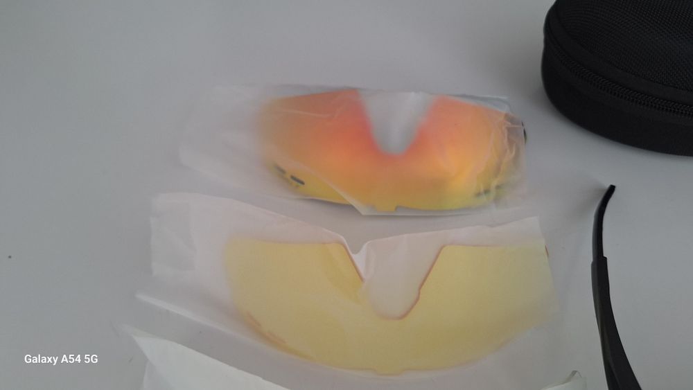 Óculos novos para andar de bike