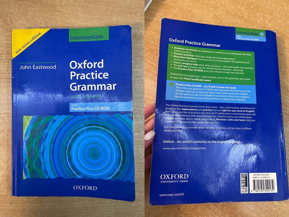 Підручник з англійської мови Oxford Practice Grammar Intermediate B1