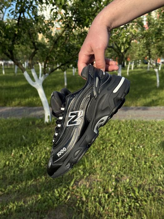 Чоловічі Кросівки New Balance 1000 Black Leather(42,43,44)original