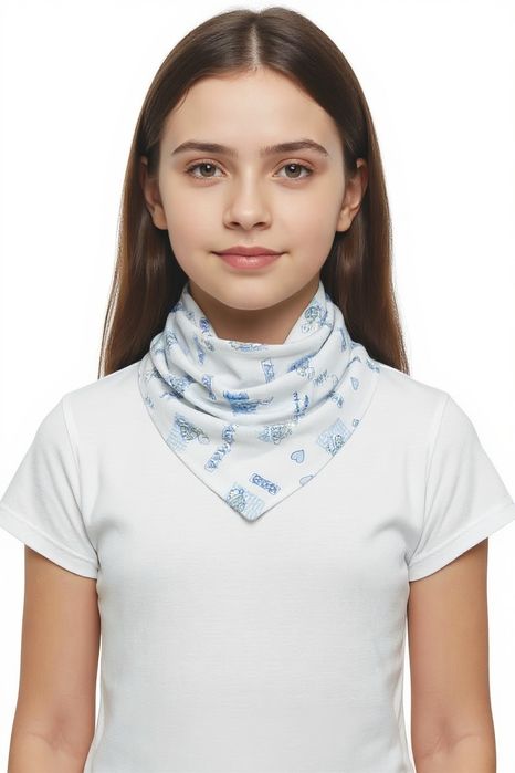 Chusta pod szyje dziecięca chustka 50×50 cm, 100% bawełna