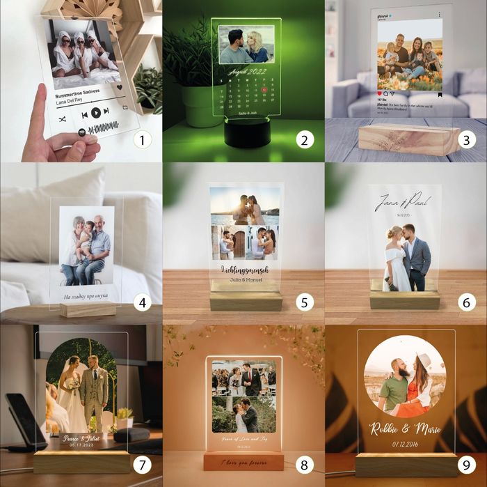 Найкращий Подарунок до 8 березня, мамі, бабусі. Фото друк на акрилі.к