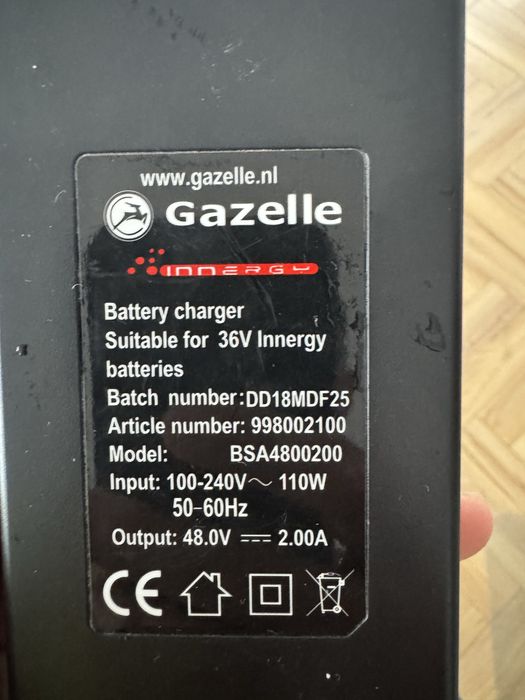 Gazelle chamonix xtra innergy 36V 28” shimano